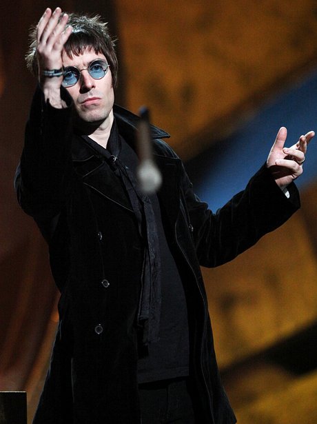 Liam Gallagher at the Brits 2010