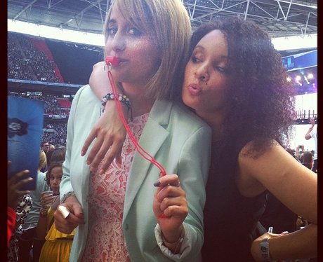 Summertime Ball 2012: Pandora And Emily Backstage - Capital FM