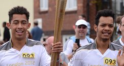 Rizzle Kicks Olympic Torch
