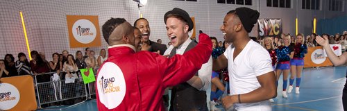 JLS and Olly Murs prank