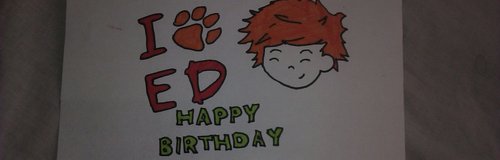 ed sheeran birthday card