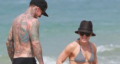 Pink on holiday