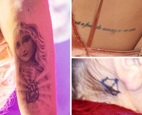 Rita Ora's Tattoo Collection - Addicted To Ink: Pop Stars And Their 