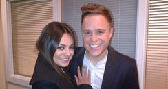 Olly Murs And Mila Kunis