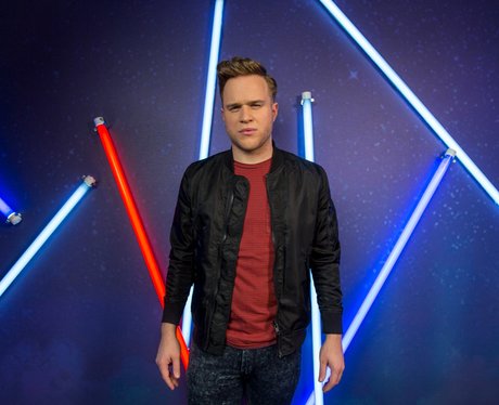 Olly Murs backstage Jingle Bell Ball 2013