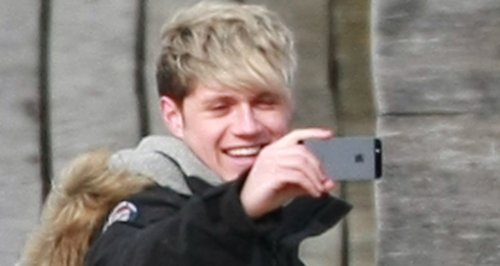 Niall Horan new flat hair style