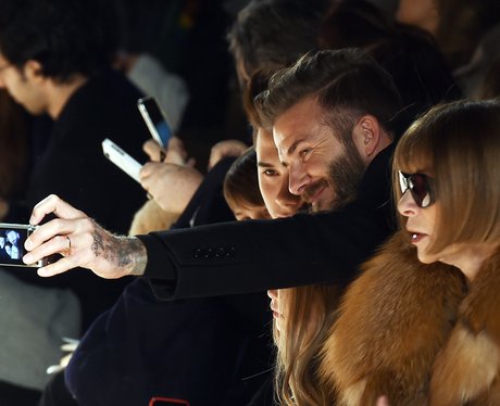 David Beckham and Brooklyn