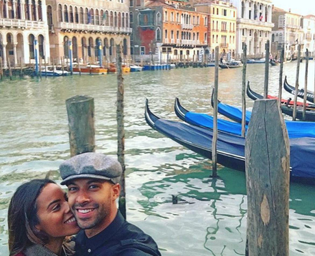 Marvin and Rochelle Humes in Venice