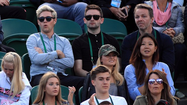 Niall Horan at Wimbledon 2016