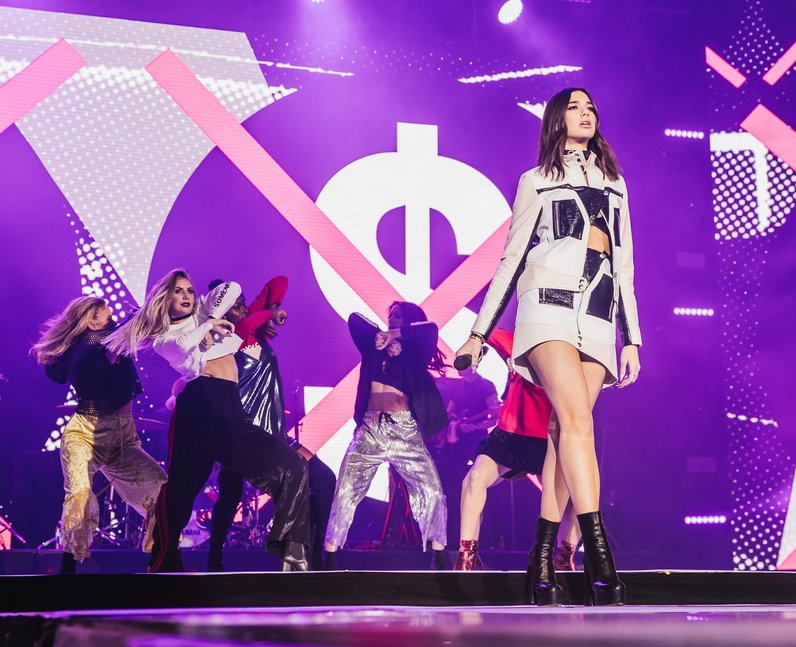 Dua Lipa Jingle Bell Ball 2016 performance