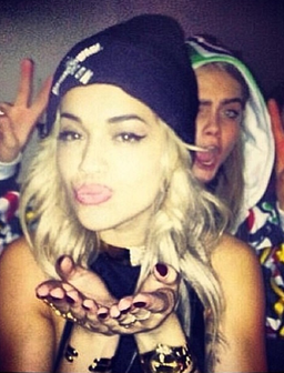 Rita Ora and Cara Delevingne