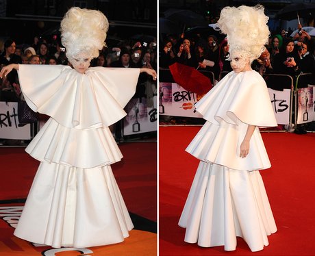 Lady Gaga (2010) - BRIT Awards Fashion: Most ICONIC Red Carpet Moments ...