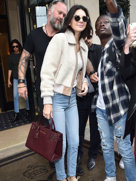 A selfie with Kendall Jenner? Not a bad day's work for this fan at ...
