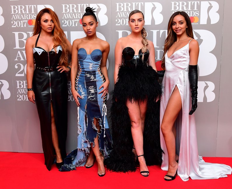 Little Mix BRITs 2017 Red Carpet Arrivals